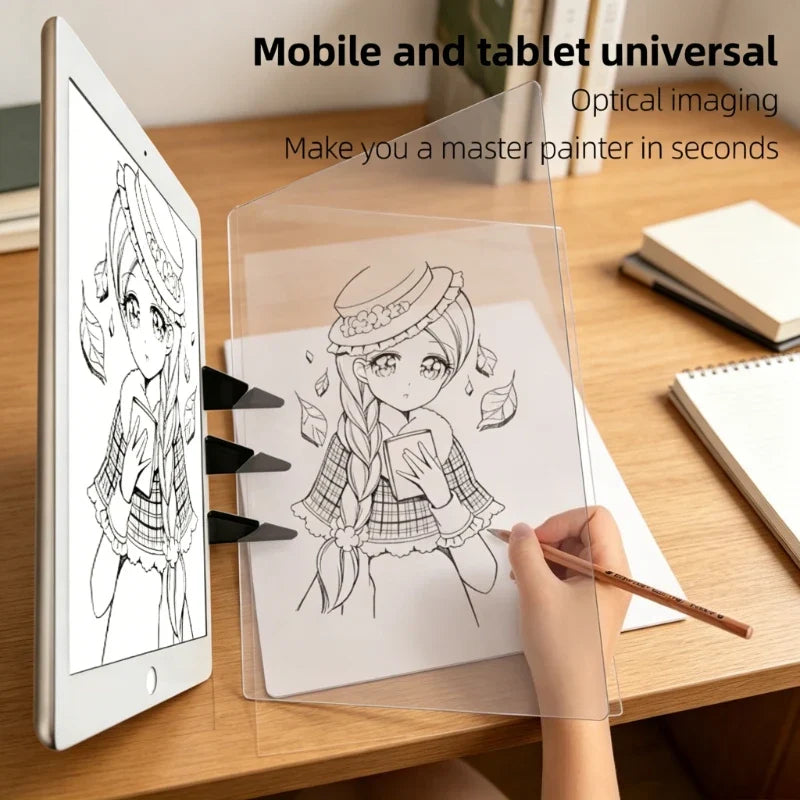 Optical Drawing Board Portable Tracing Sketch Wizard Image Projection