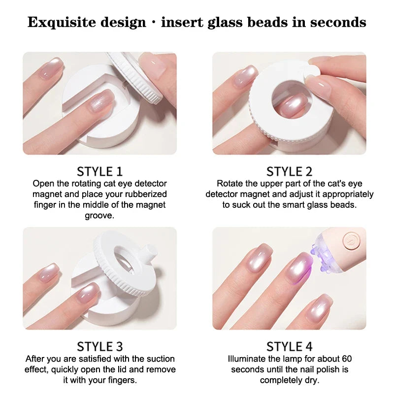 Cat Eye Nail Art Magnet – N52 Gel Polish Tool