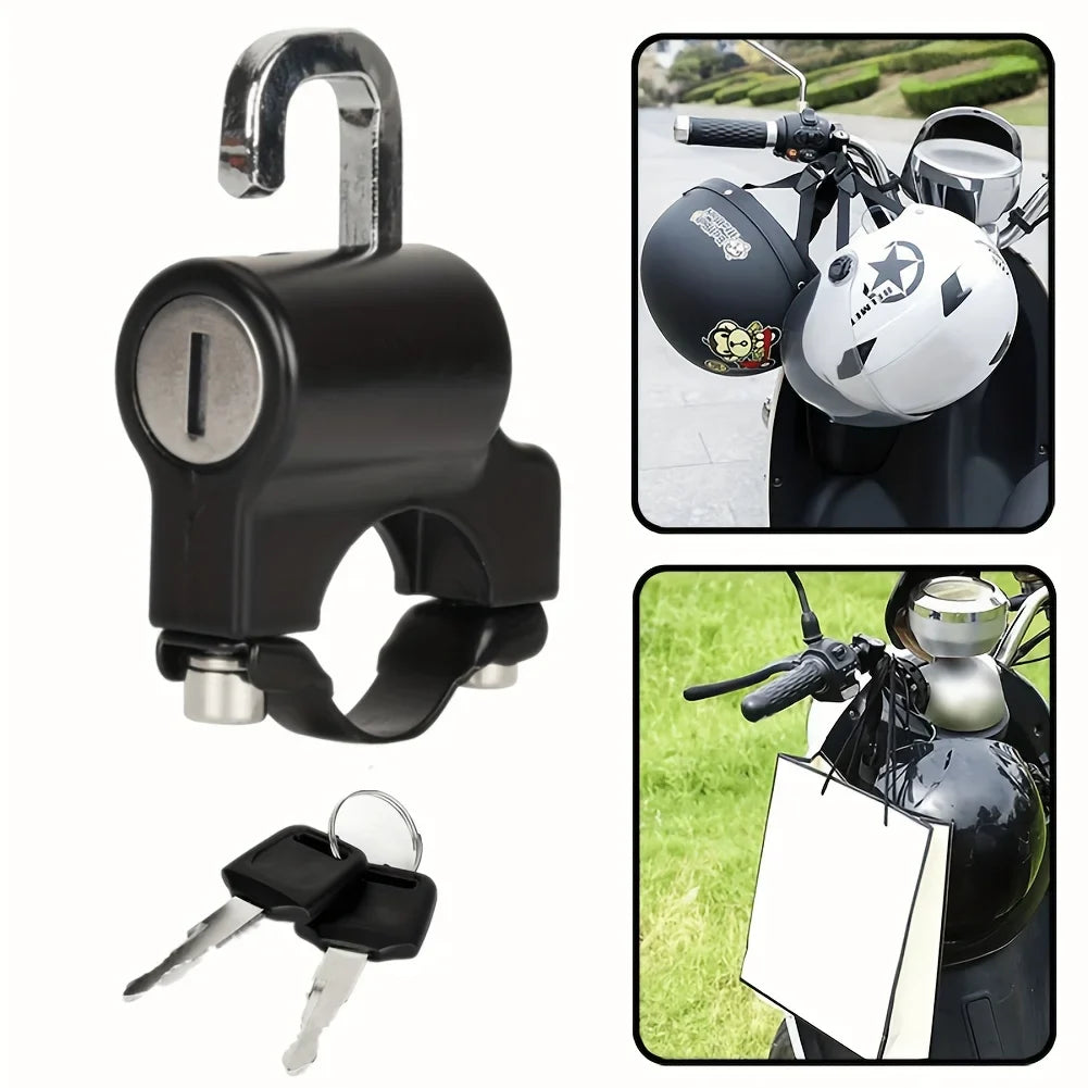 Universal Motorcycle Helmet Lock Bicycles Portable Security