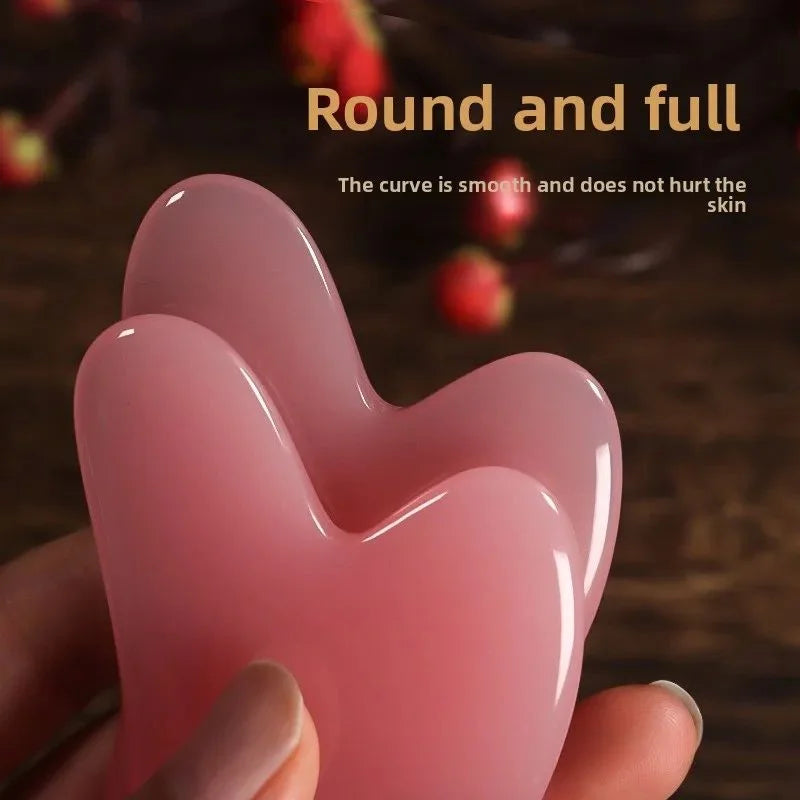 Facial Gua Sha Scraping Board & Acupoint Massage Stick