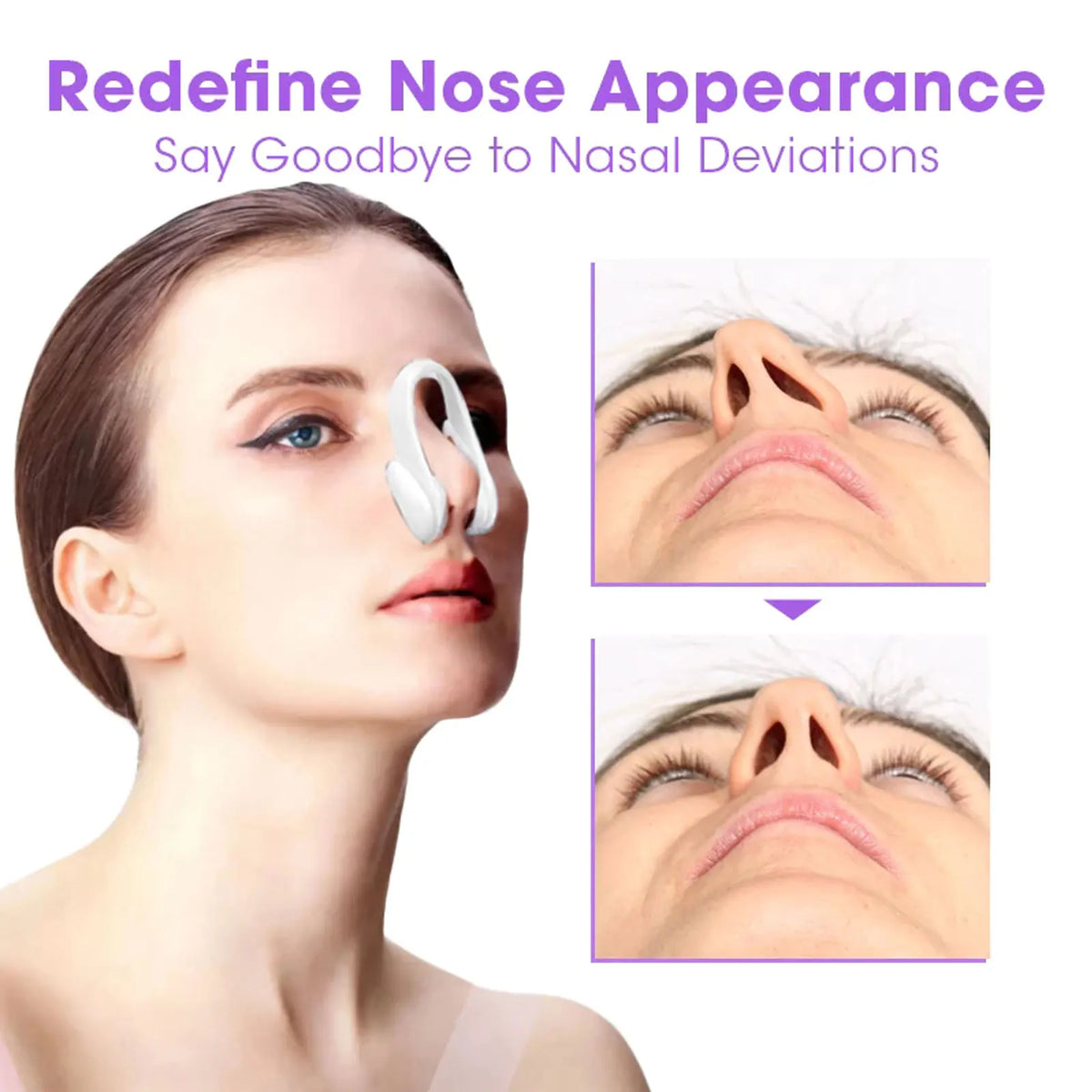 Silicone Nose Contour Clip – Facial Massager Beauty Tool