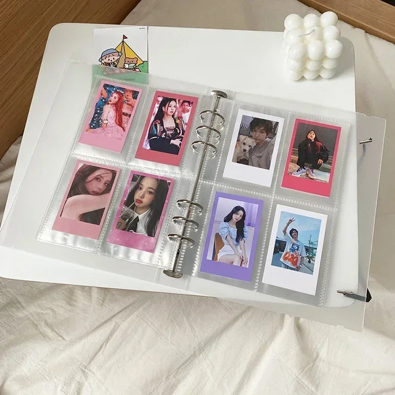 A5 Kpop Photocard Binder Album | Heart Design | 32 Photos