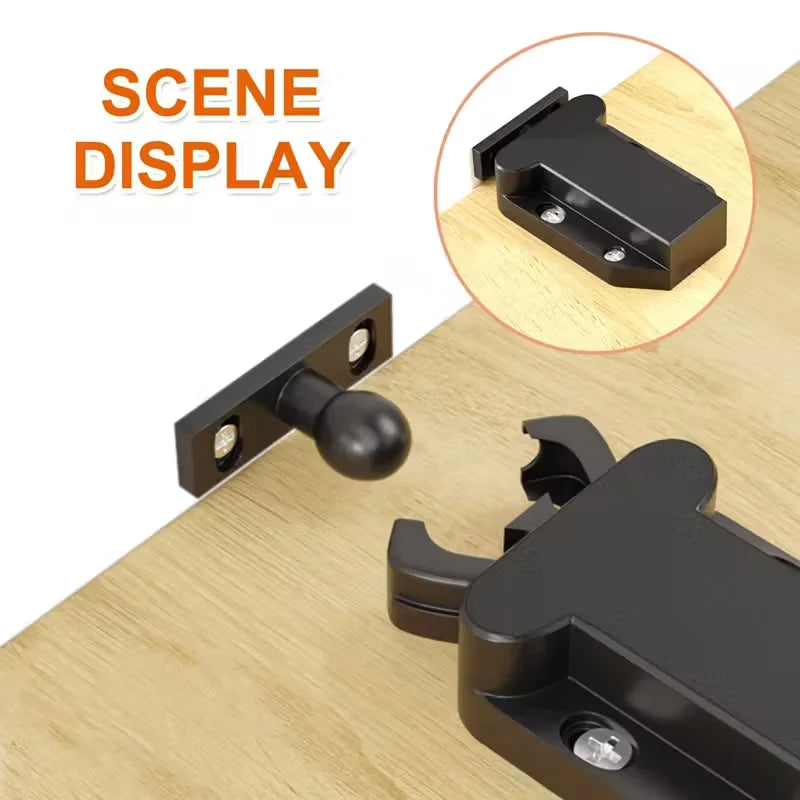 Push-to-Open Cabinet Touch Latches | 5 or 10 Pack – ABS