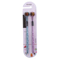 2-Pack 3D Three-Sided Toothbrush with Tongue Scraper 360°