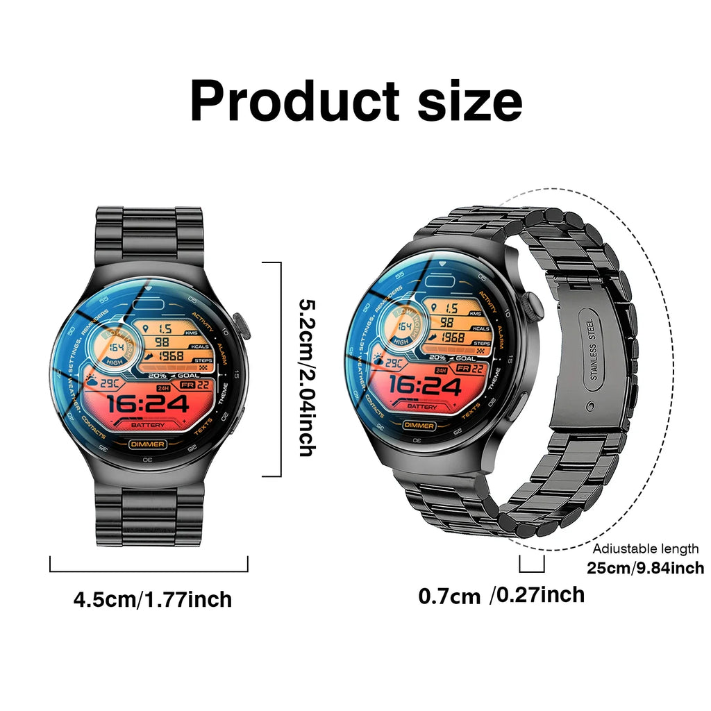 LOMAXFR Smart Watch | Phone Call, Music Control & Multi-Dials