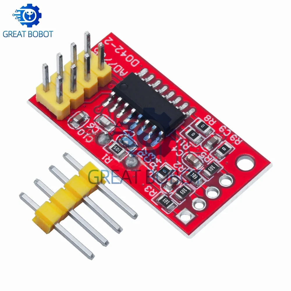 AD7705 Dual 16-Bit ADC Data Acquisition Module | SPI Interface