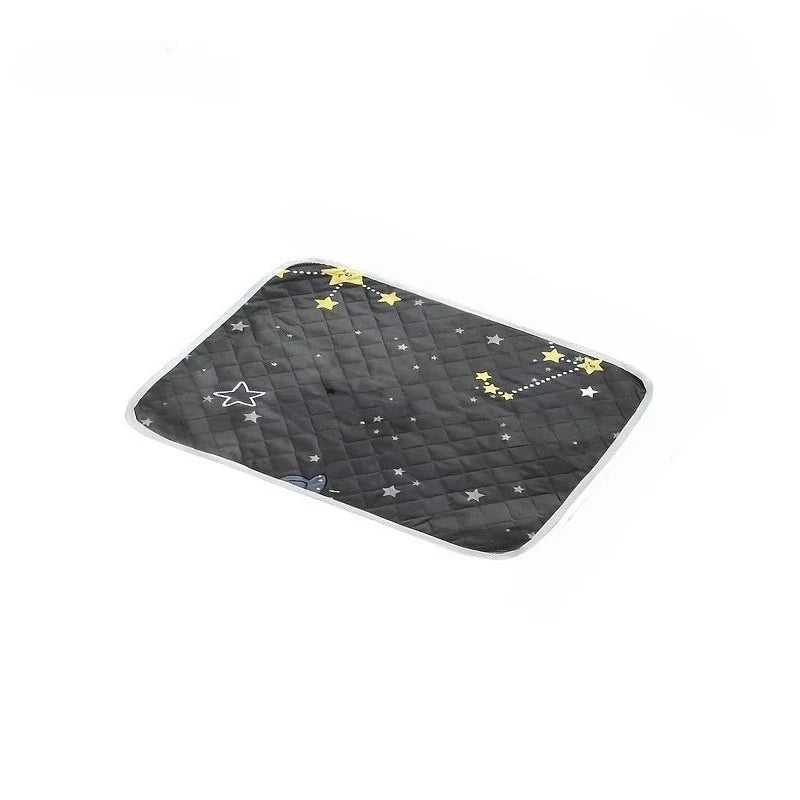KEMORELA 2-Pack Reusable Dog Training Mats – Washable Pet Pads