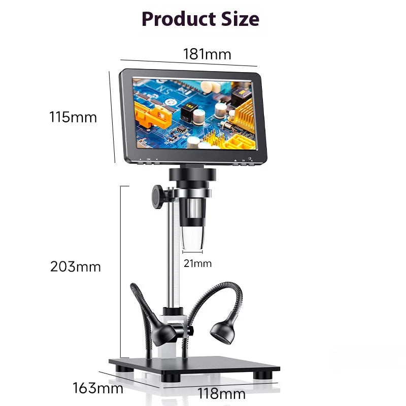 Digital Microscope for PCBA Repair, Inspection & Education