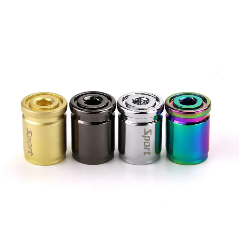 Anti-Theft Zinc Alloy Car Tire Valve Caps – Sport Set