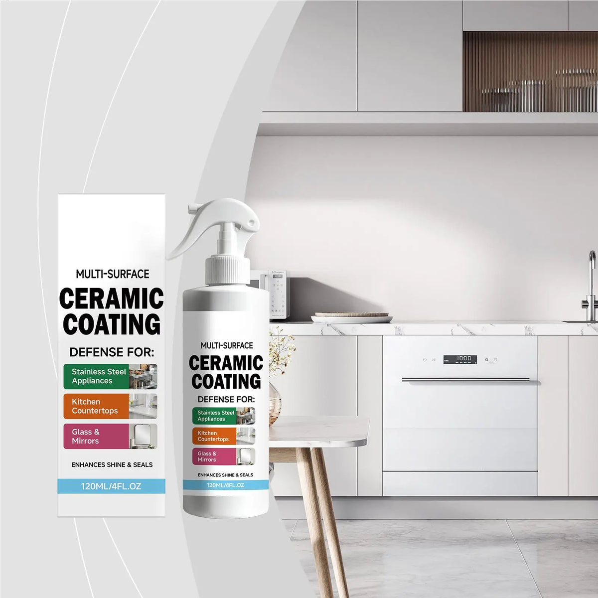 Ceramic Glass Coating Spray 120ml – Shine, Seal & Protect