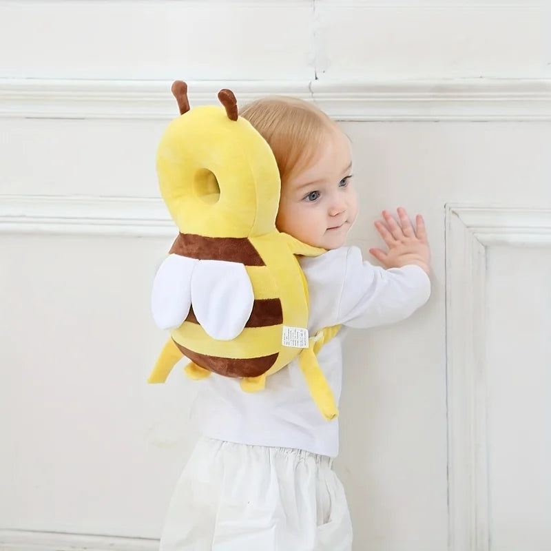 Little Bee Baby Head Protection Pillow Hat | Ages 1–3