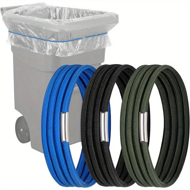 Elastic Rubber Bands for 13–96 Gallon Trash Cans | Bag Secure