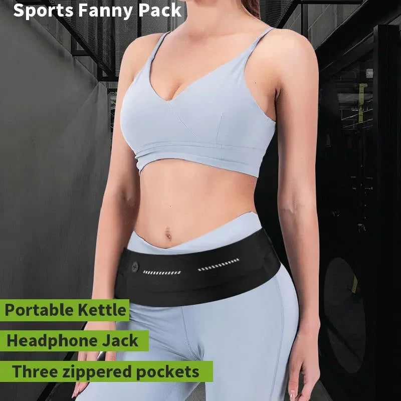 Sports Running Waist Belt Bag Ultra-thin Waterproof Phone Pouch