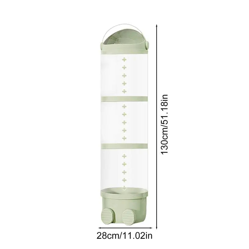Vertical Toy Storage Tube Kids Plush Doll Clear Stuffed Animal Holder