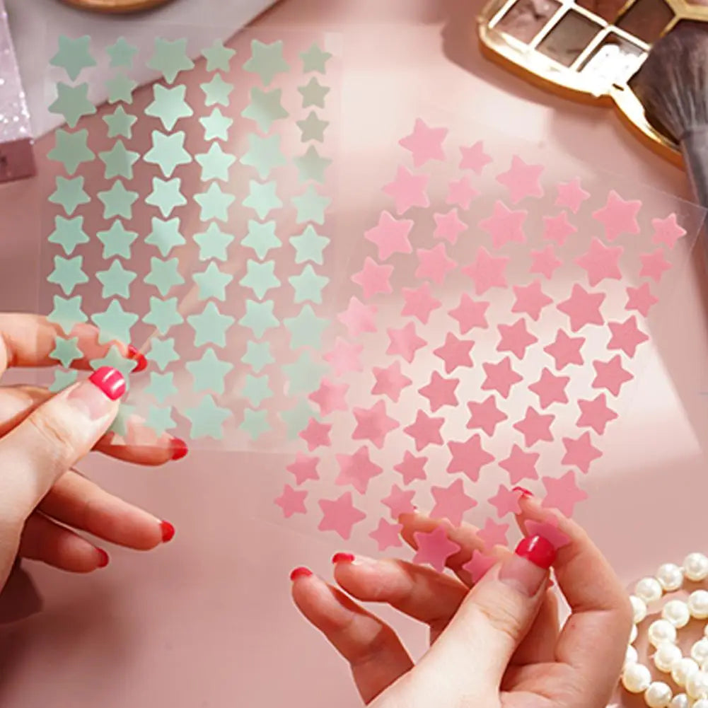 60-Pack Invisible Pimple Patches | Breathable Star-Shape Cover