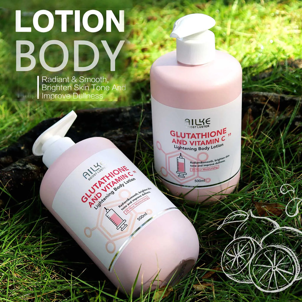 AILKE Vitamin C & Glutathione Brightening Body Lotion 500ml