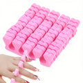 50 Pairs Soft EVA Toe Separators – Heart Design Nail Art Tool