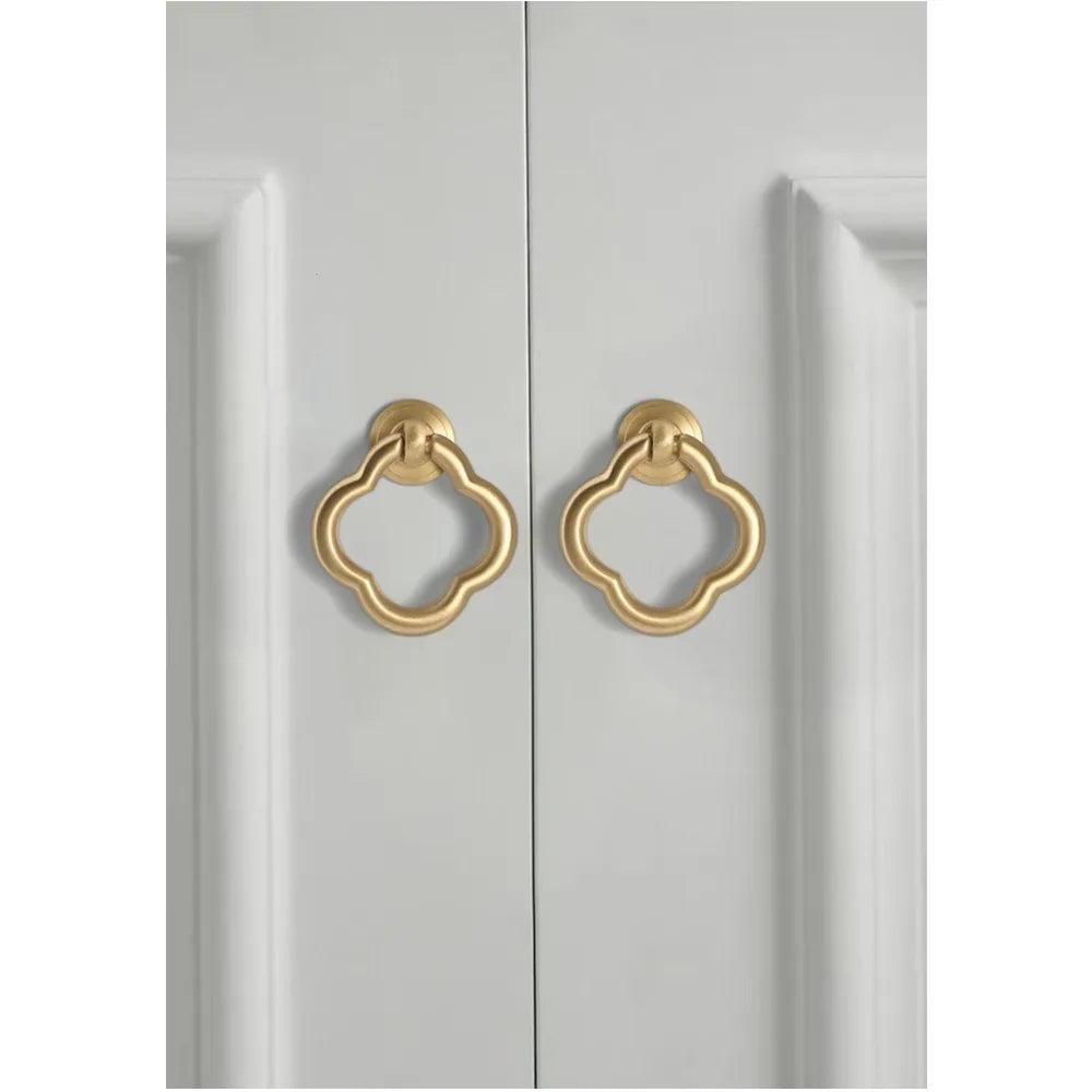 Pearl Golden Cabinet Handles & Knobs – Modern Minimalist Hardware
