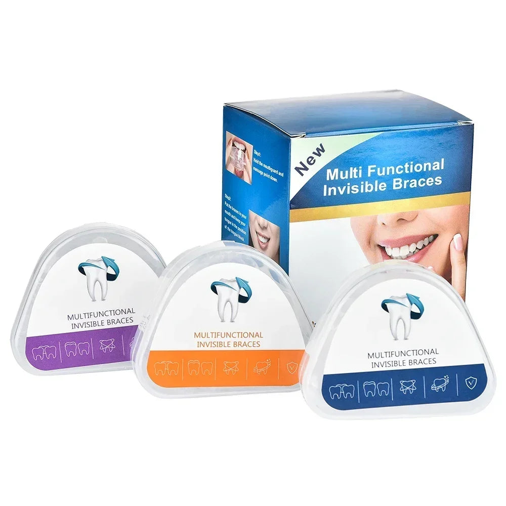 3-Stage Transparent Teeth Aligners | Adult Dental Straightening Kit