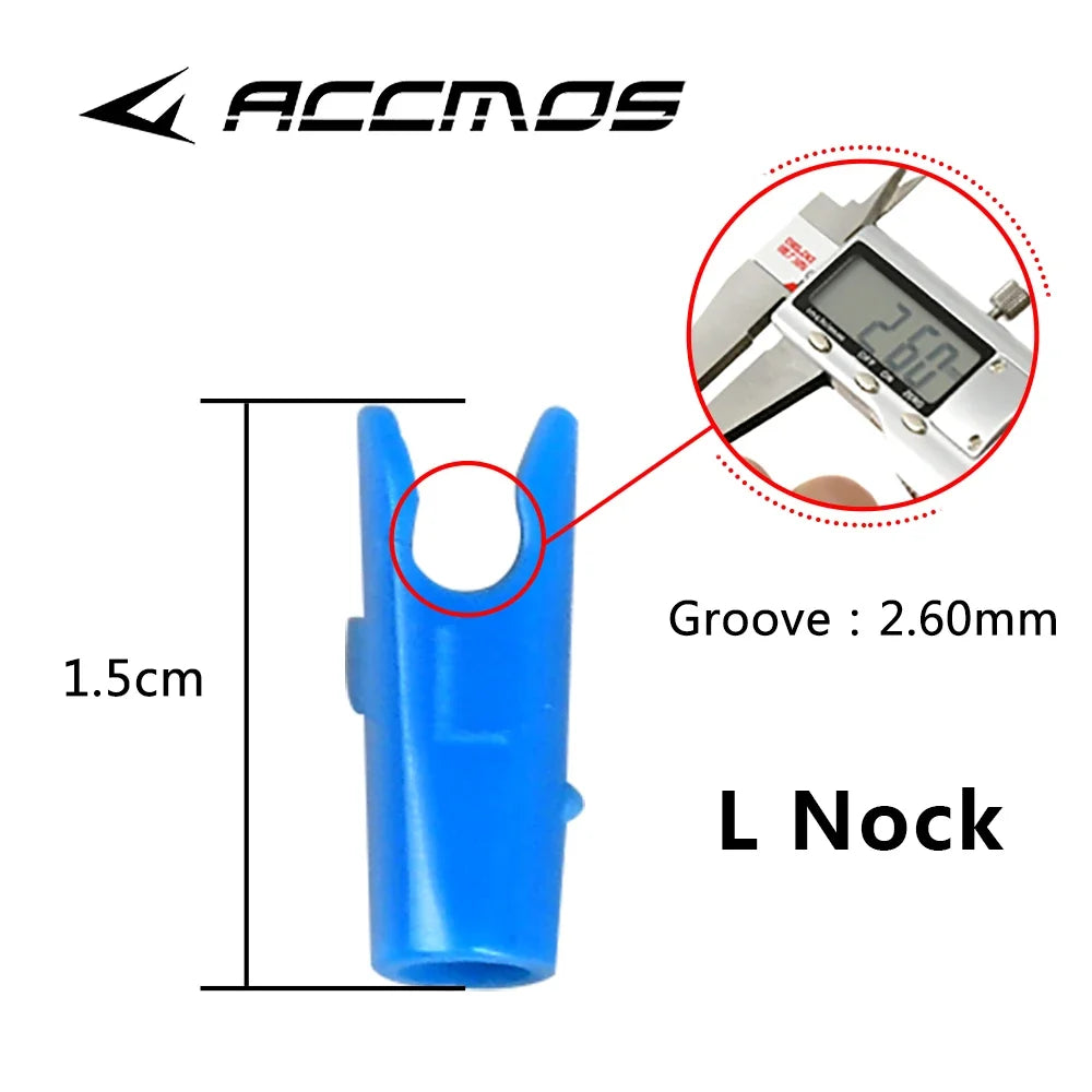 Archery Compound Recurve Bow Arrows Aluminum Nock Pin Arrow Shaft ID