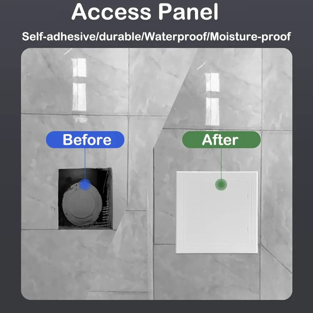Self-Adhesive ABS Access Panel Hatch Cover – Wall & Ceiling