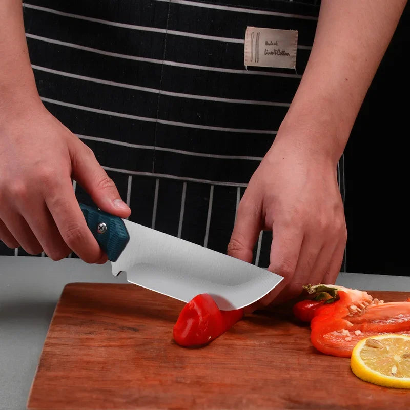 Stainless Steel Boning Knife – Pocket Knife for BBQ & Meat