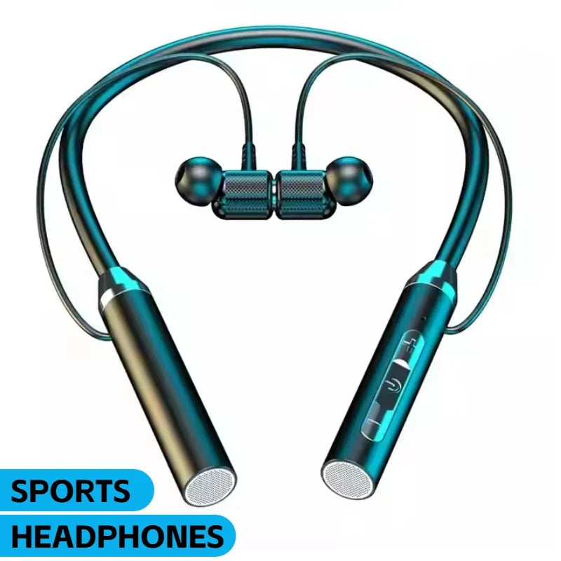 DIXSG Neckband Bluetooth Earbuds – Wireless Sport Headset with Mic