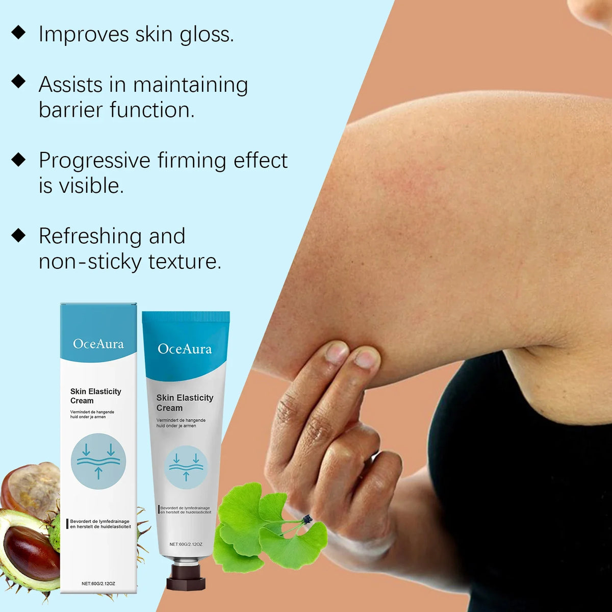 OceAura Firming Arm Cream – Tightening & Lifting | 60g