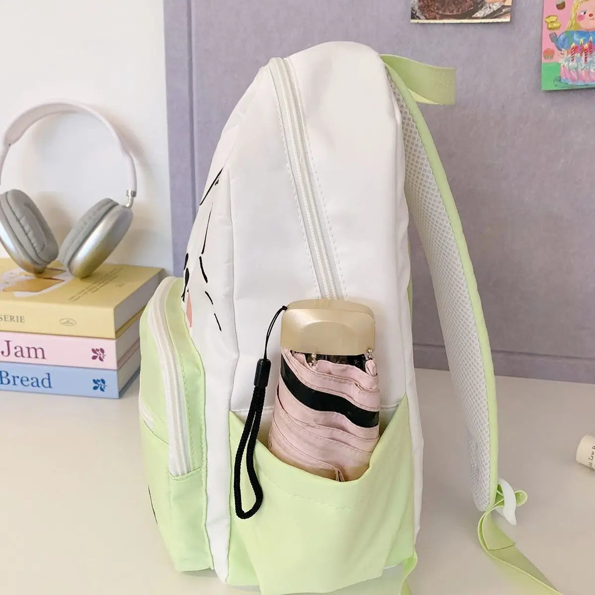 Kawaii Kitty Mini Backpack – Kids & Women's Cute Schoolbag