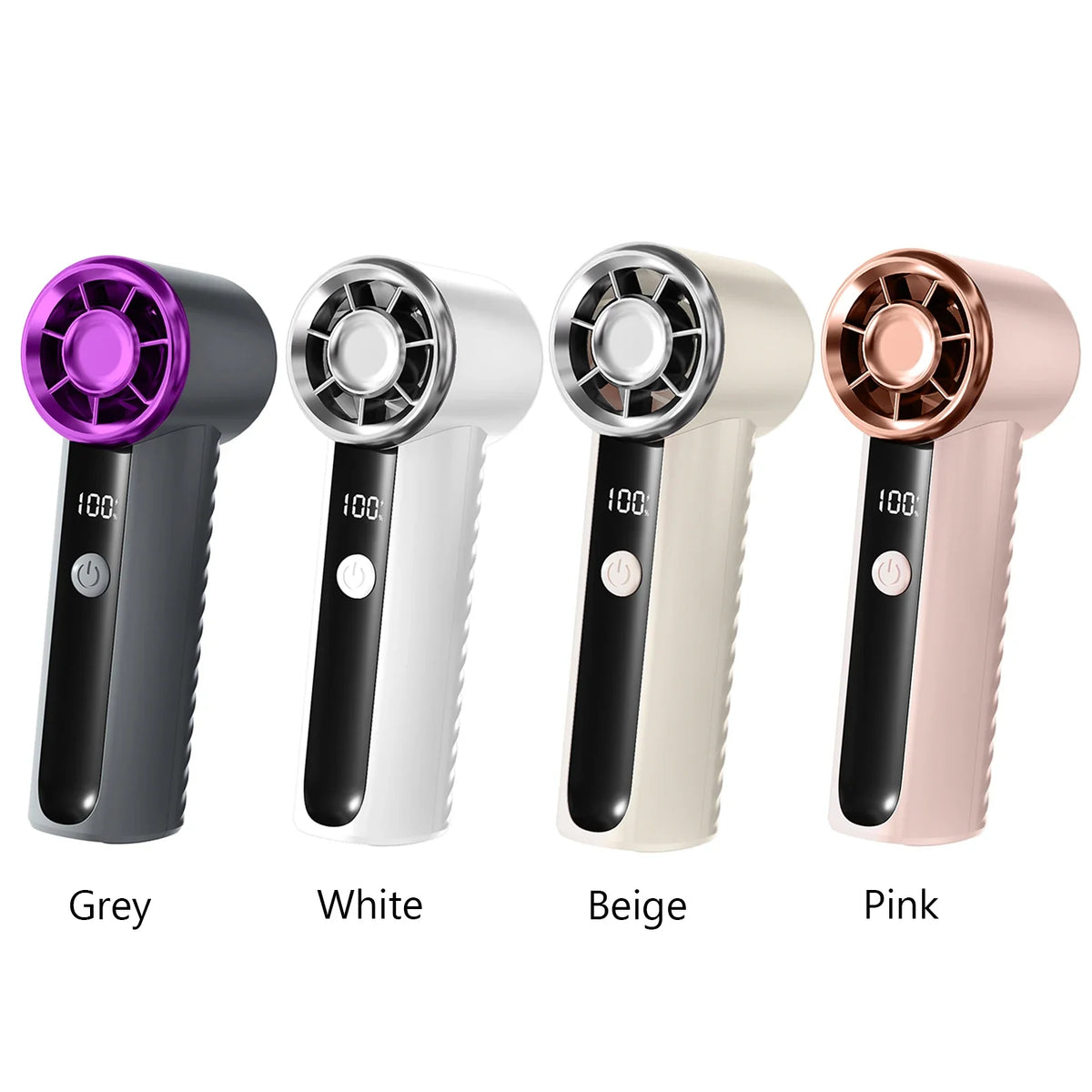 Portable Handheld Turbo Fan Rechargeable Personal 100 Speeds 16000