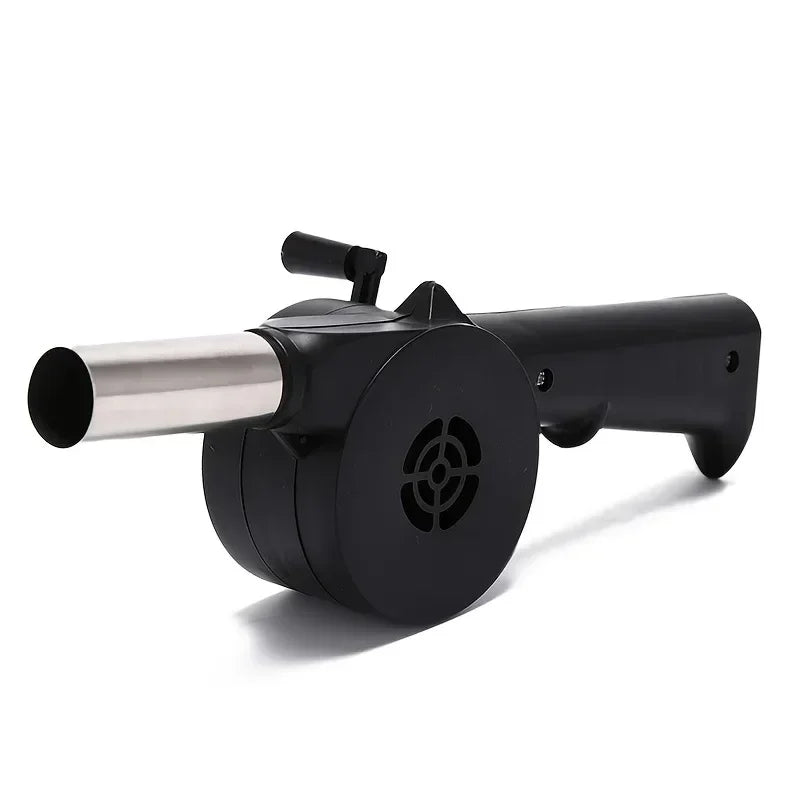 Manual Hand Crank BBQ Blower | Charcoal Grill Fire Starter