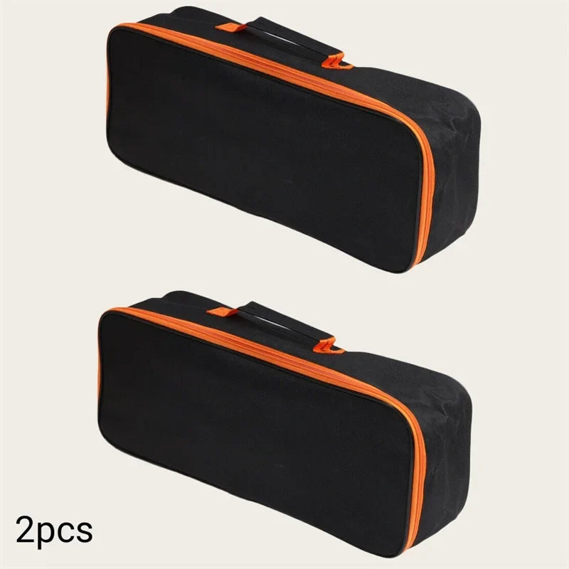 2-Pack Oxford Tool Tote Bags with Handle & Zipper | Multi-Use