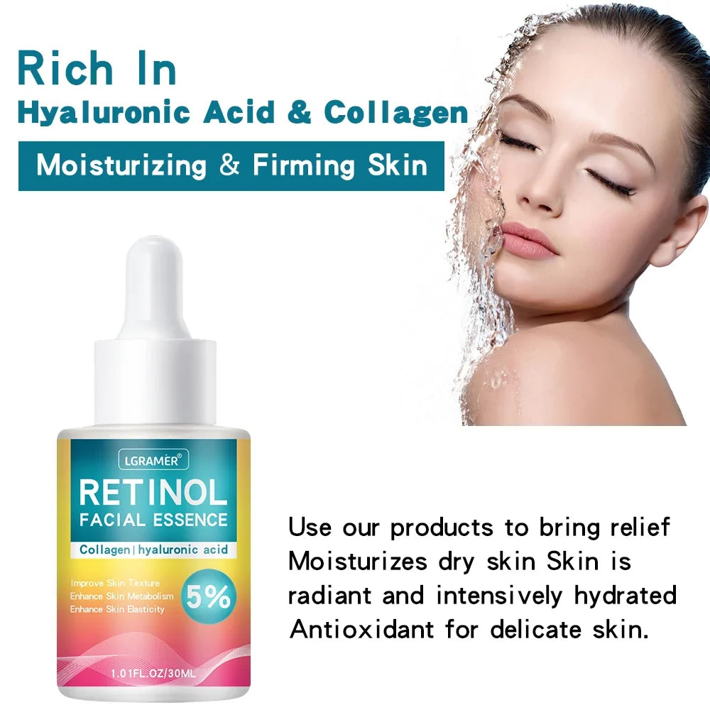 Retinol & Hyaluronic Acid Face Serum – Anti-Wrinkle & Firming