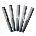 5-Piece Carbon Fiber Salon Comb Set – Anti-Static & Heat Resistant