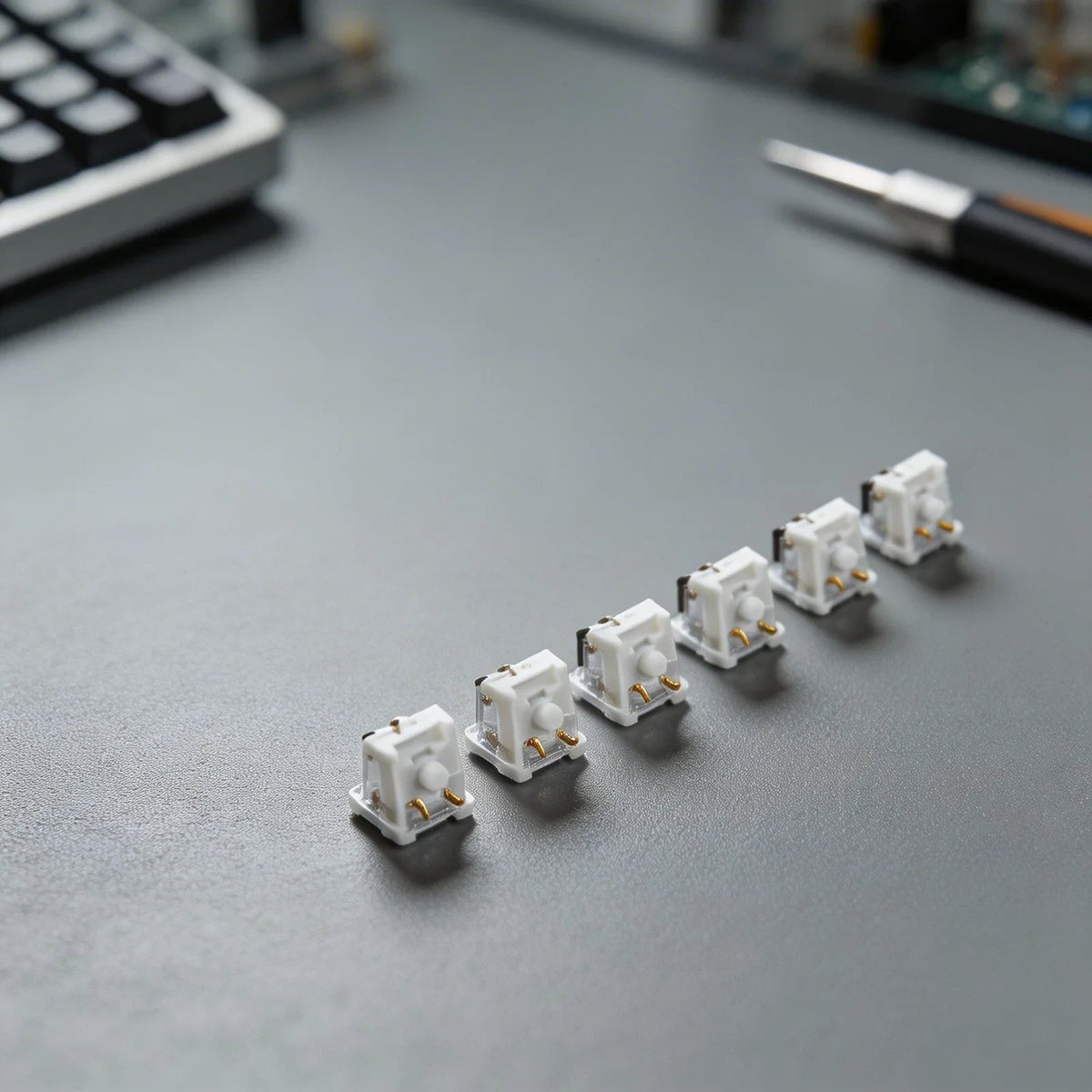 36PCS 3-Pin Tactile Mechanical Keyboard Switches | Hot Swap