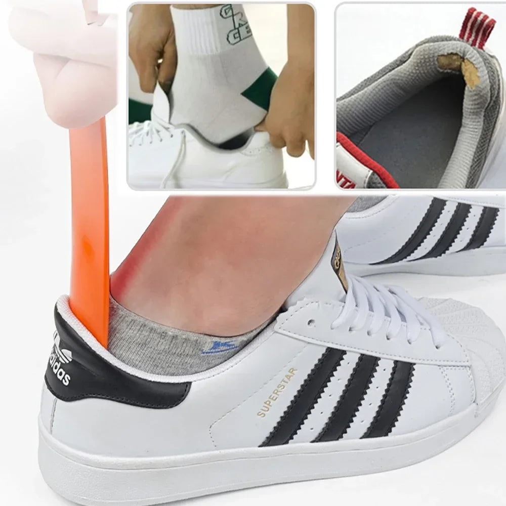 Plastic Shoe Horn – Flexible Spoon-Shape Shoe Lifter