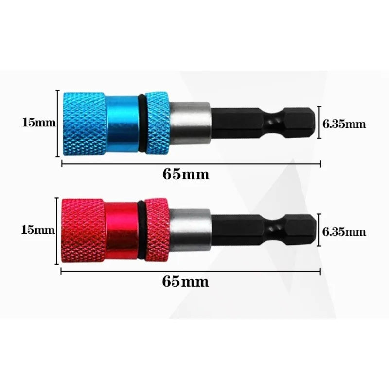 1/4" Hex Shank Screwdriver Bit Holder & Drill Bit Extension Bar