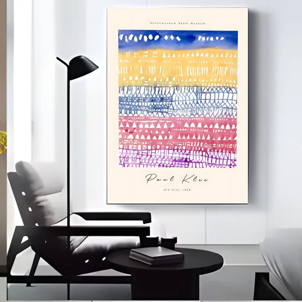 HD Canvas Wall Art – Abstract Vintage Calligraphy Print Poster