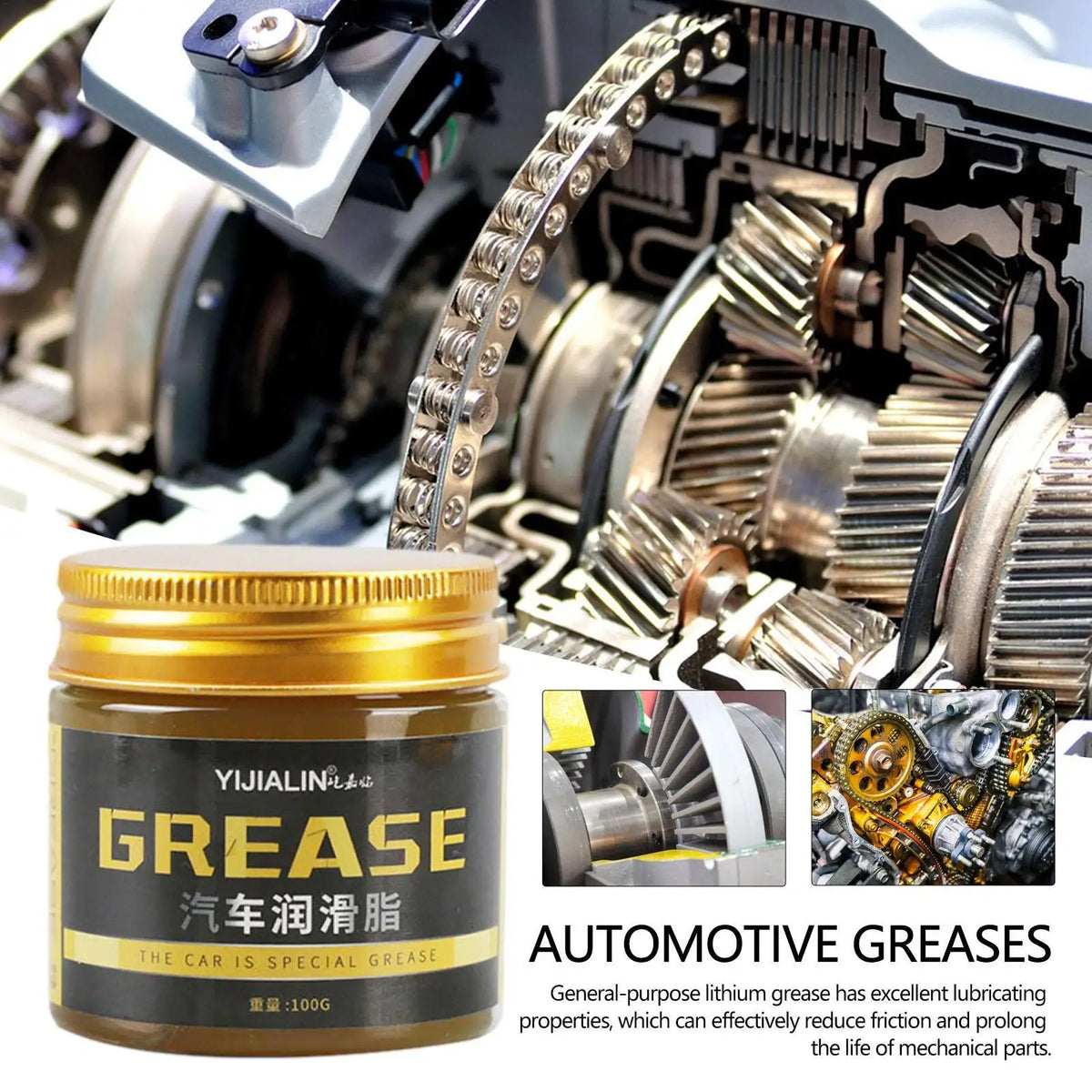 Temp Wheel Bearing Grease Temperature Wear-resistant Lubricating