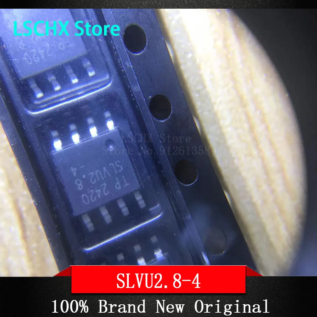50PCS SLVU2.8-4 SO-8 ESD & Surge Protection IC Array