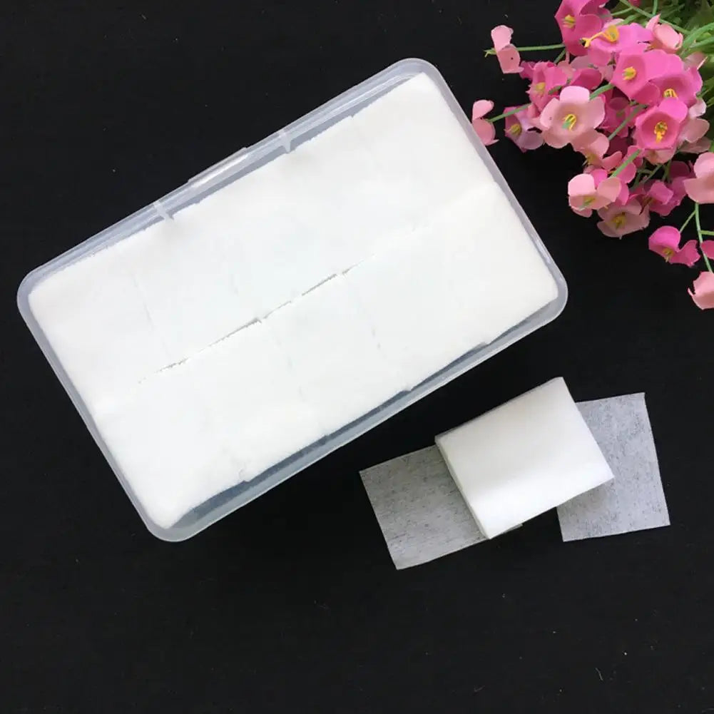 600-Pack Disposable Cotton Pads – Makeup Remover & Microblading
