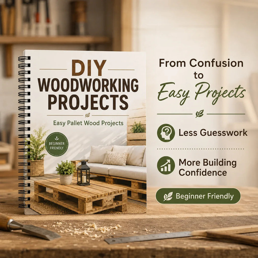DIY WOODWORKING PROJECTS Step Plans Beginners Pallet Furniture