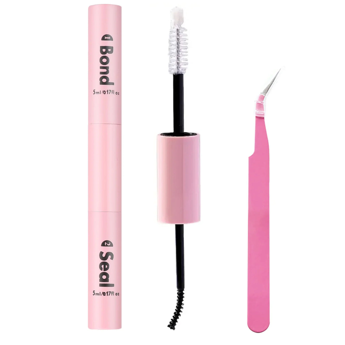 YADORNOS Lash Bond & Seal Kit – Strong Hold Lash Glue + Tweezers