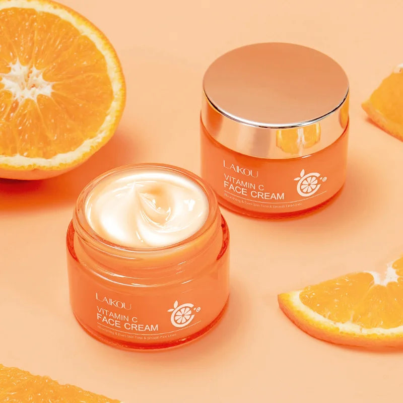 LAIKOU Vitamin C Facial Cream Delicate Hydrating Moisturising Skin