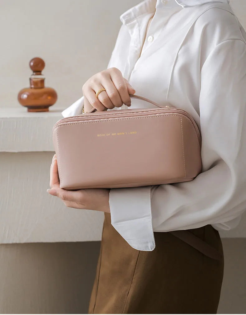Large Travel Makeup Bag – Women's Toiletry & Cosmetic Organizer