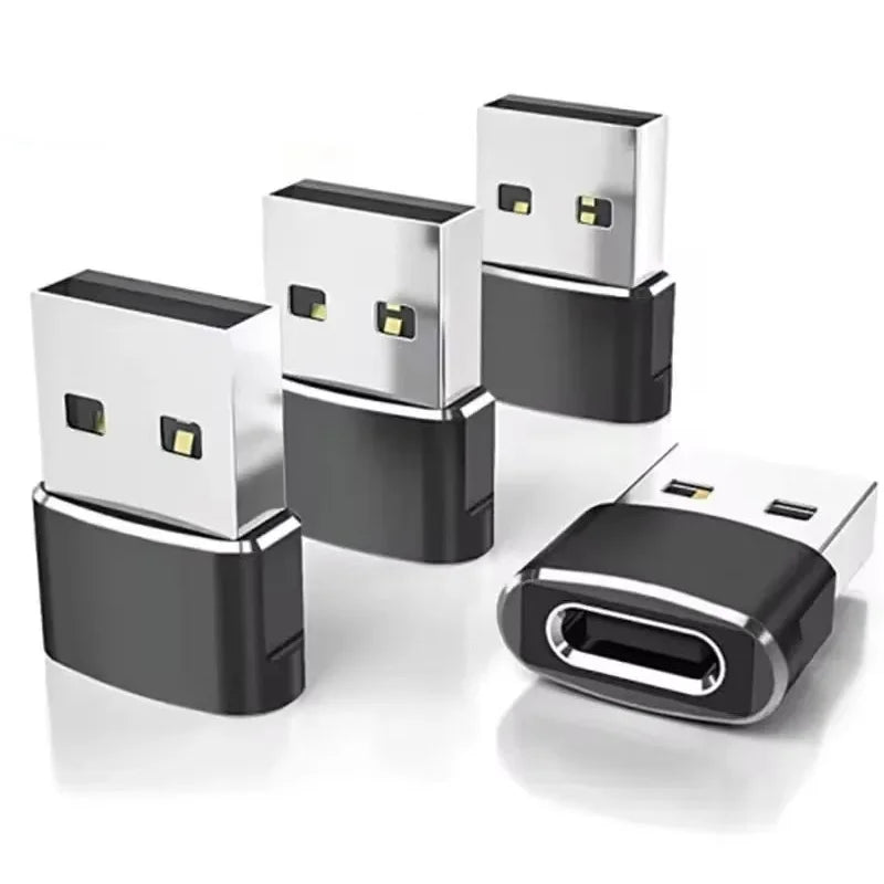 1- USB OTG Adapter Male C Female Type-c Aluminum Alloy Laptop Samsung