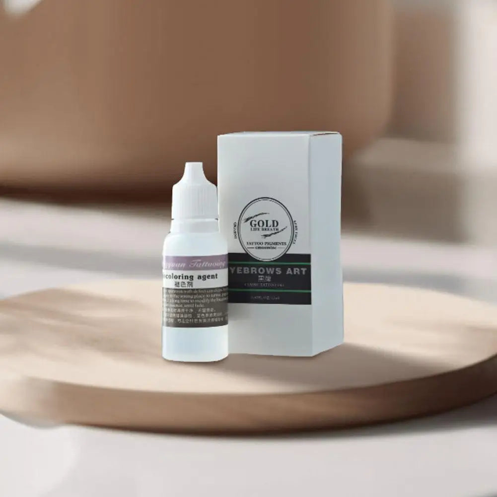 Tattoo Fading Oil & Eyebrow Color Remover – 15ml Correction