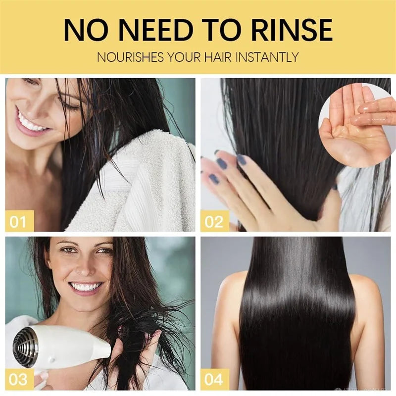 Keratin Collagen Hair Mask – 5-Second Smooth & Frizz Control