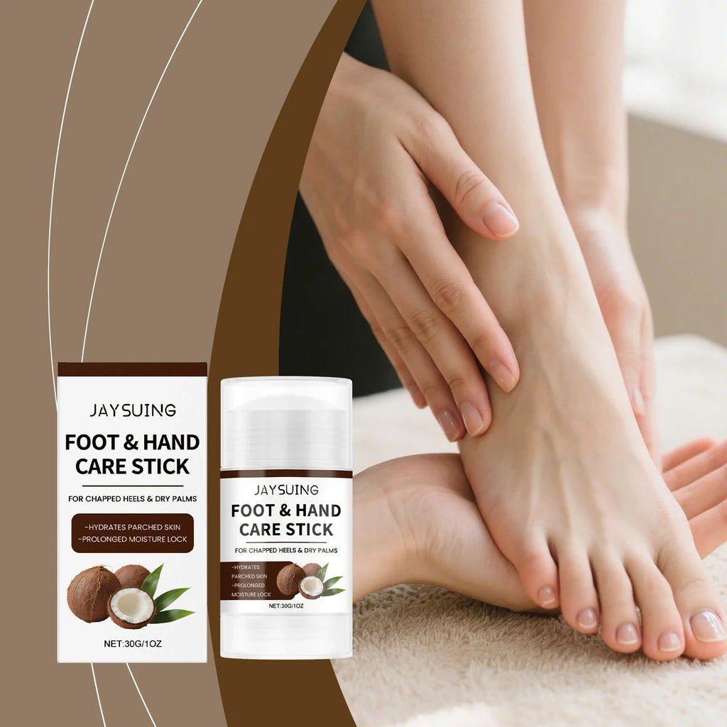 Coconut Oil Moisturizing Stick – Deep Hydration Hand & Foot Care