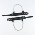 UYEE Ankle Belt Black Safety Sexy Women Harness Faux Leather